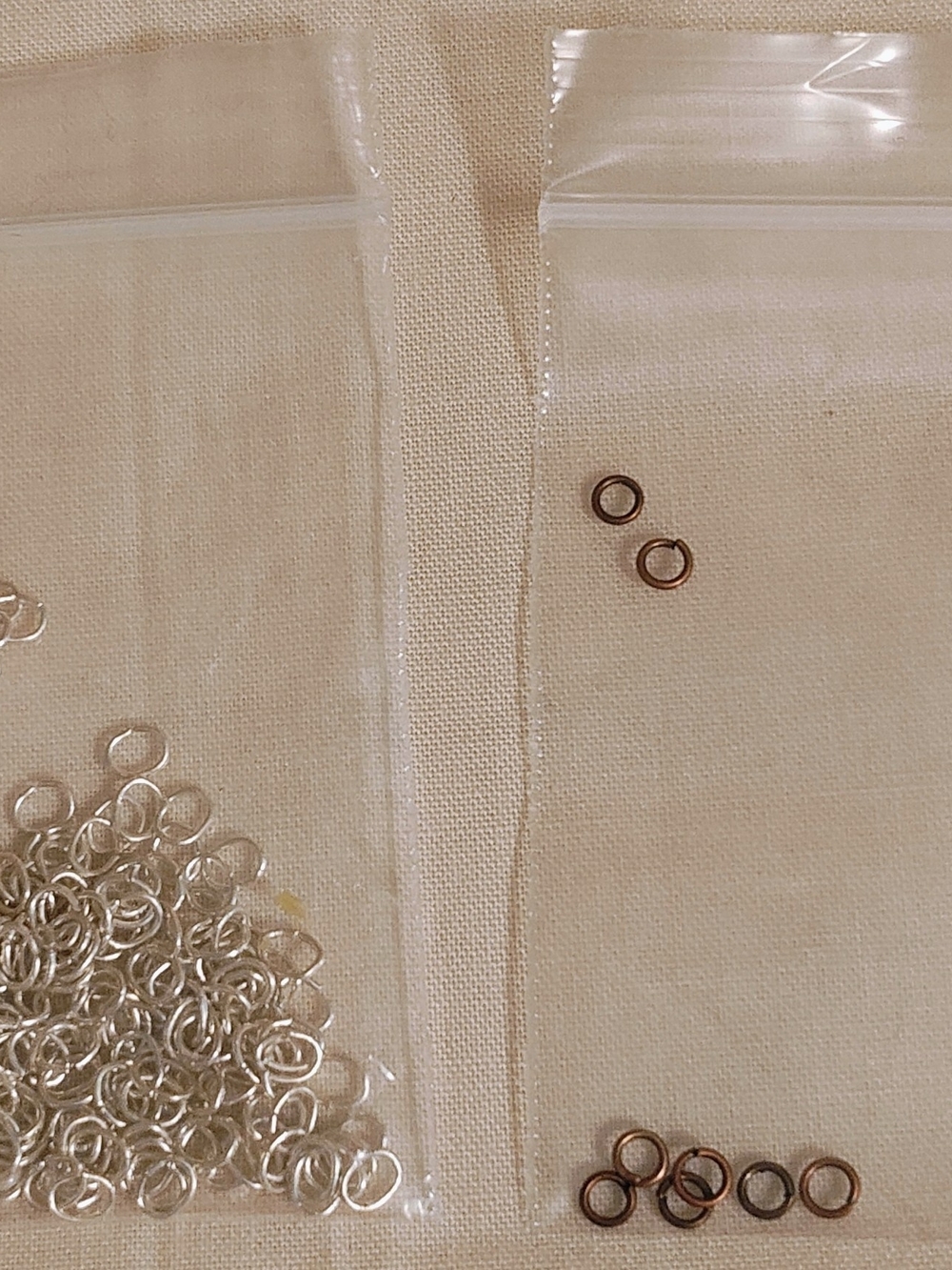 Mixed Jewelry Making Supplies — Silver Chains & Findings Bundle #1 - Picture 4 of 10